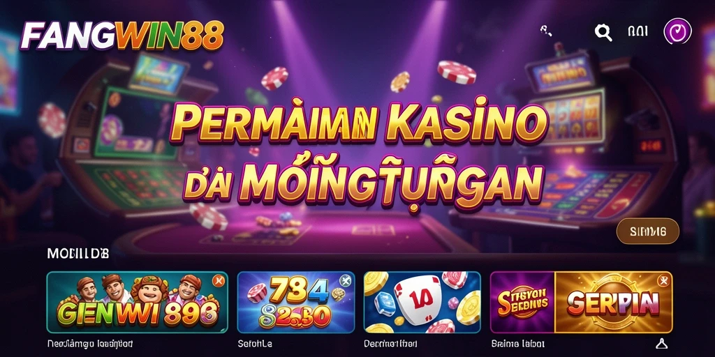 Tampilan menarik dari gameplay FANGWIN88 yang seru dan menguntungkan.