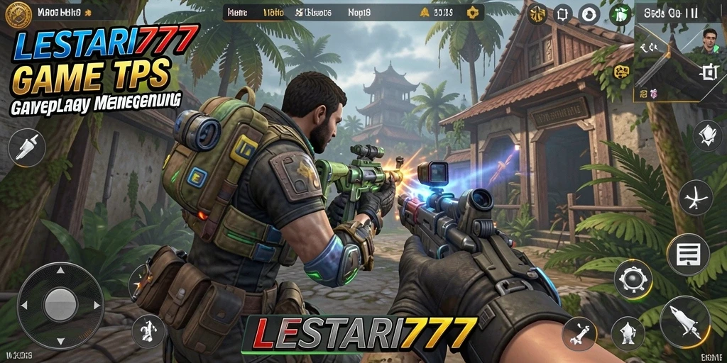 Tangkapan layar gameplay LESTARI777 menunjukkan aksi menarik di medan perang.