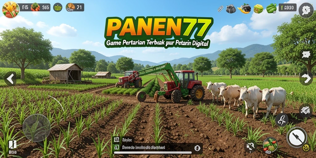 Gameplay menarik dan grafis indah dalam PANEN77.