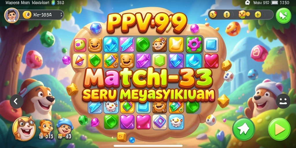 Gameplay PPV99 yang seru dan menantang dalam kategori Match-3.
