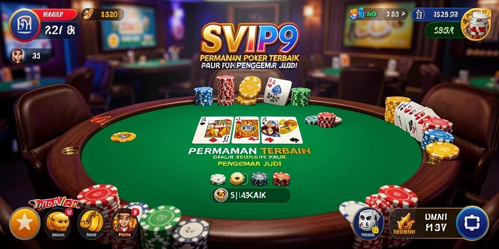 Tampilan menarik dan gameplay mendebarkan di SVIP9.